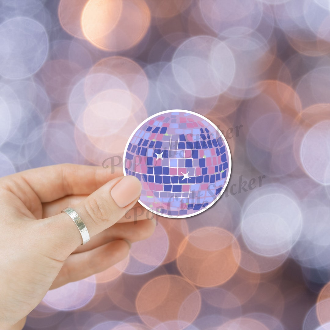 Discoball Sticker I Taylor Mirrorball Custom Sticker Waterproof Kindle