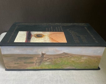 Pride and Prejudice Book Edge Painting Fore edging Classic Novel Handpainted Gift
