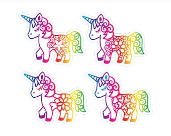 Unicorn stickers