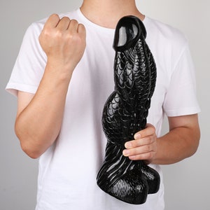 37cm 14.56 Fantasy Huge Giant Ultra Dildo Large Long image 2