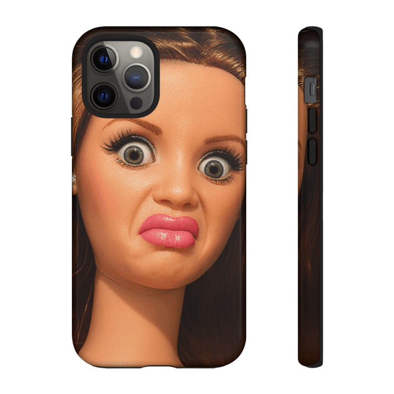 Funda divertida para iPhone, funda con meme, funda para iPhone Generación Z, funda protectora moderna, regalo divertido para adolescentes, funda estética para teléfono imagen 5