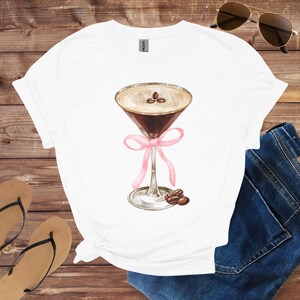 Espresso Martini Shirt, Tini Time, Espresso Shirt, Espresso Martini Social Club Shirt, Espresso Martini Lover Gift, Birthday Gift for Her