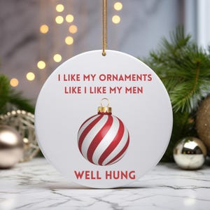 Funny Adult Christmas Ornament, Gift For Women Friends, Dirty Santa, Gag Gift, Funny Christmas 2023, Christmas Gifts, Funny ornaments Gift