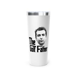 Personalized Golf Tumbler, The Golf Father 22oz Insulated Cup, Custom Golf Gift for Men, Father&#39;s Day Gift for Golf Lover,Gift for Dad
