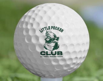 Funny Golf Balls, Golf Gifts for Men, Guy Gift, Bachelor Party Golf Gift, Funny Gift for Man, 6pcs