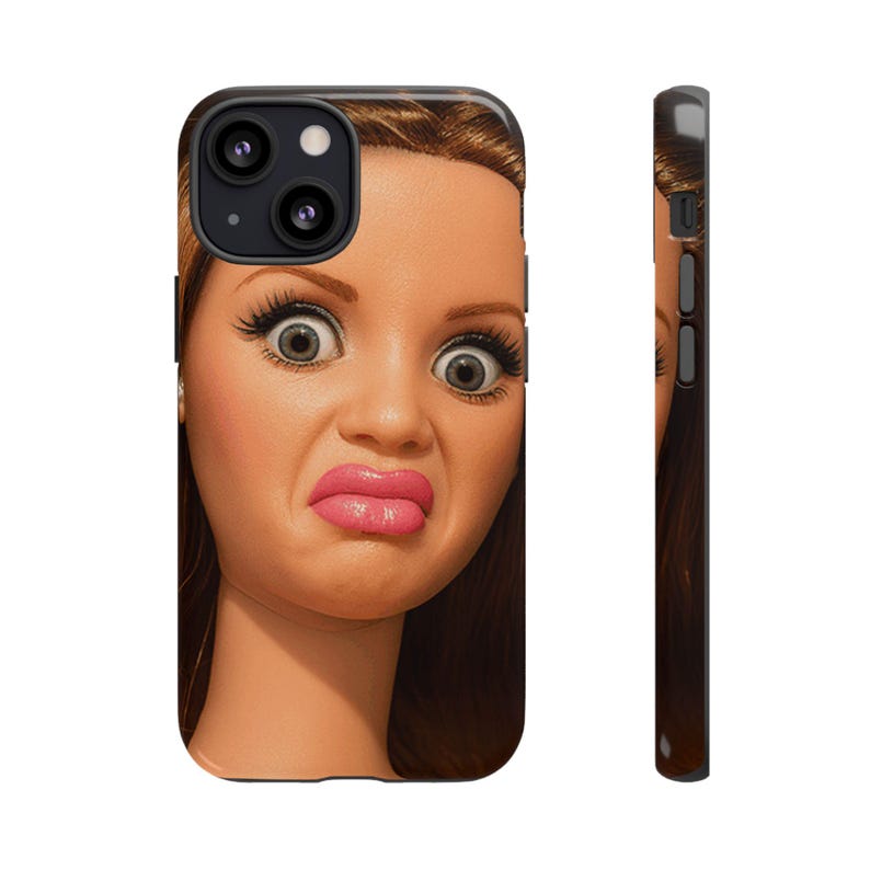 Funda divertida para iPhone, funda con meme, funda para iPhone Generación Z, funda protectora moderna, regalo divertido para adolescentes, funda estética para teléfono imagen 7