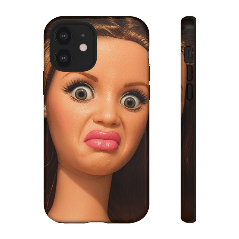 Funda divertida para iPhone, funda con meme, funda para iPhone Generación Z, funda protectora moderna, regalo divertido para adolescentes, funda estética para teléfono imagen 4