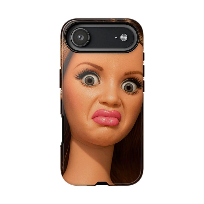 Funda divertida para iPhone, funda con meme, funda para iPhone Generación Z, funda protectora moderna, regalo divertido para adolescentes, funda estética para teléfono imagen 3