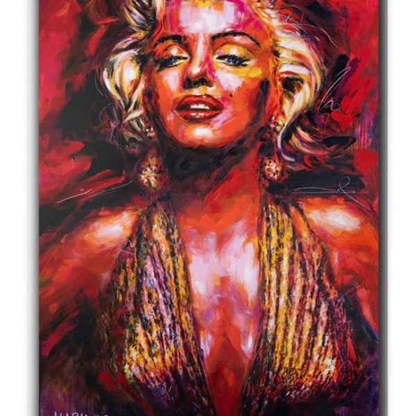 Marilyn Monroe Protrait Poster