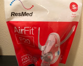 ResMed AirFit F20 Small Full Face Frame and Cushion QuietAir New