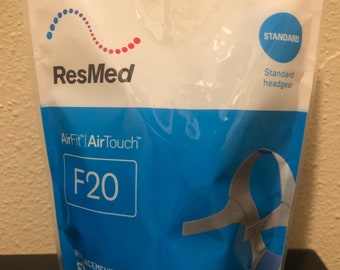 ResMed AirFit AirTouch F20 Standard Full Face Headgear Only w/magnets New