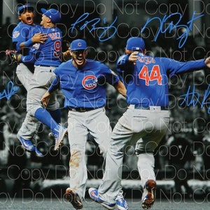 Kris Bryant Signed Cubs 11X14 Framed Photo COA MLB Chicago Autograph WS  Champs