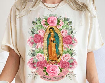Custom Virgen De Guadalupe Shirt: Personalized Catholic Gift