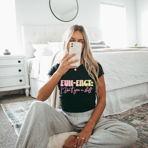 Funny Saying Baby Tee: Y2k Sarcastic Cropped Top