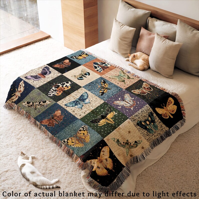 Shown on bottom of bed