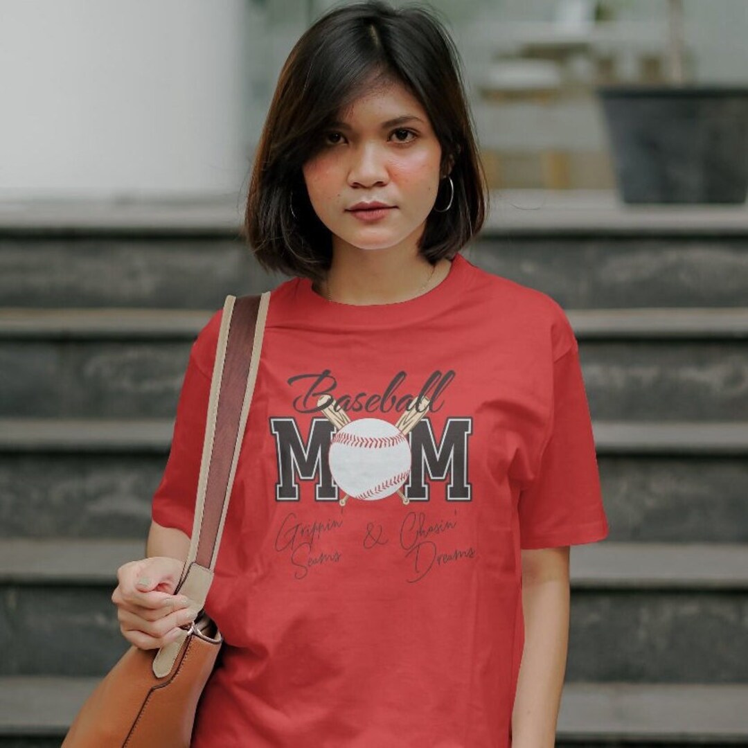 Baseball Mom Shirt Design SVG Baseball Mom Graphic Design Baseball Mom