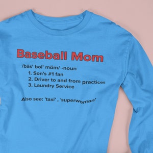 Maman de baseball SVG | Maman de base-ball PNG | Conception de t-shirt de définition de maman de baseball | Cadeau maman | Cadeau de maman de baseball | Maman de base-ball | Cadeau maman |