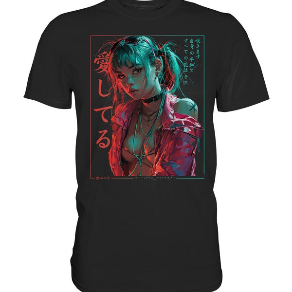 Cyberpunk Hentai Sexy Anime Premium Shirt