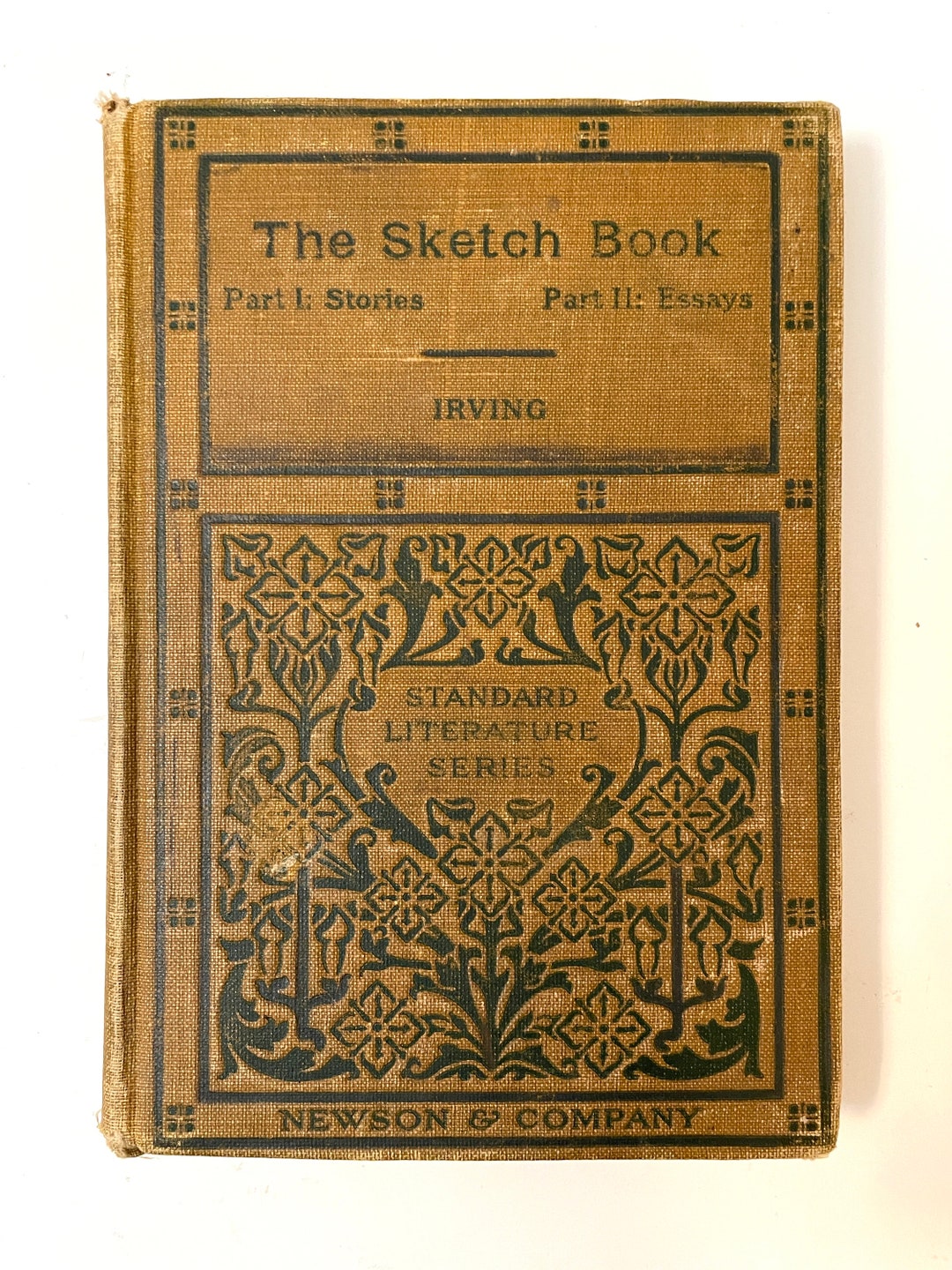 The Sketch Book by Washington Irving, Part One Stories, 1905 Etsy