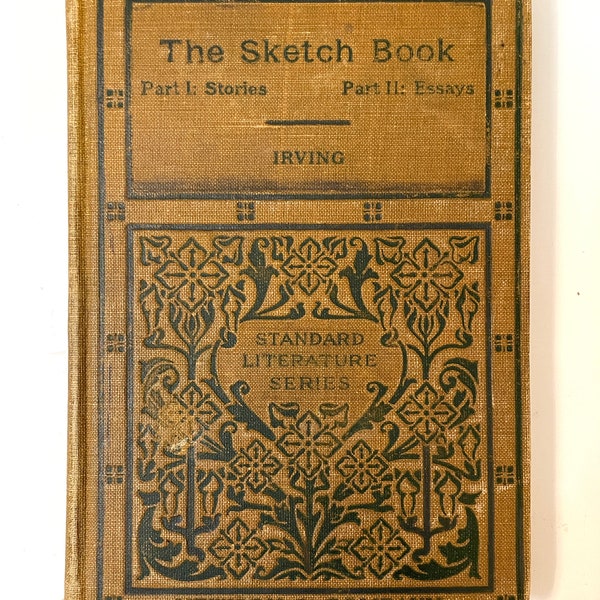 Irving Sketch Book Etsy