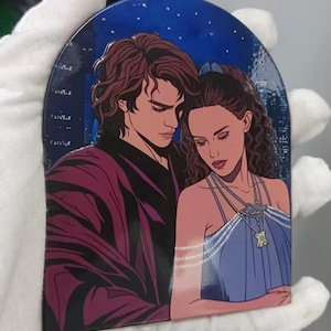 Anakin Skywalker and Padme Enamel Pin
