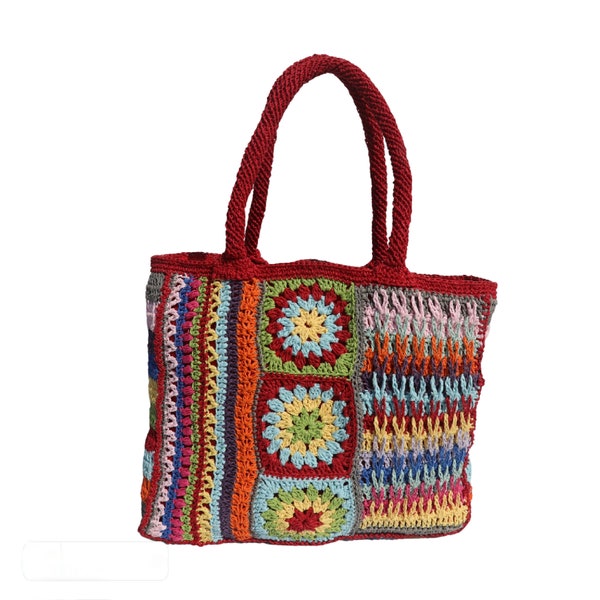 Crochet Shoulder Bag Etsy