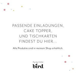 Mitgebseltüten personalisiert 1x oder im 4er, 8er und 12er-Set Geschenktüten Kindergeburtstag Geburtstagsfeier Individuell Bild 3