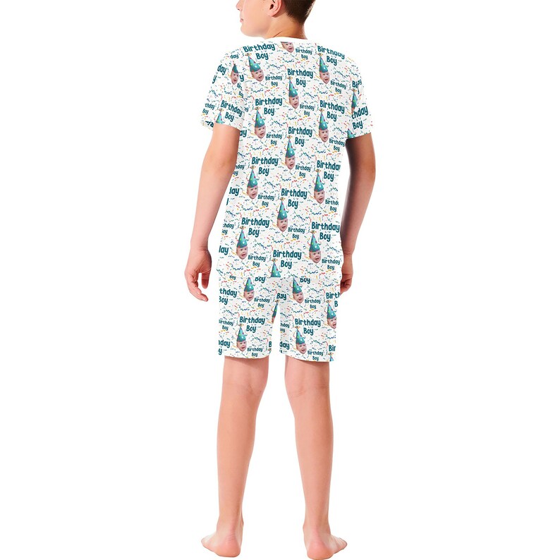Custom Birthday Boy Girl Pajamas Face Photo Pajamas Special Birthday