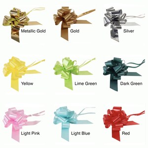 Pull Bows for Gift Wrapping,10 PCS Large Gift Bow for Presents Beige