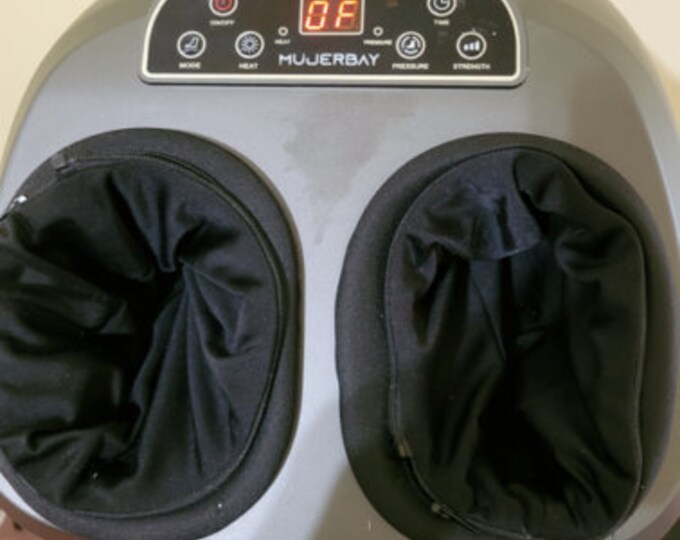 Foot Massager With Heat, MUJERBAY Shiatsu Foot Massager Machine