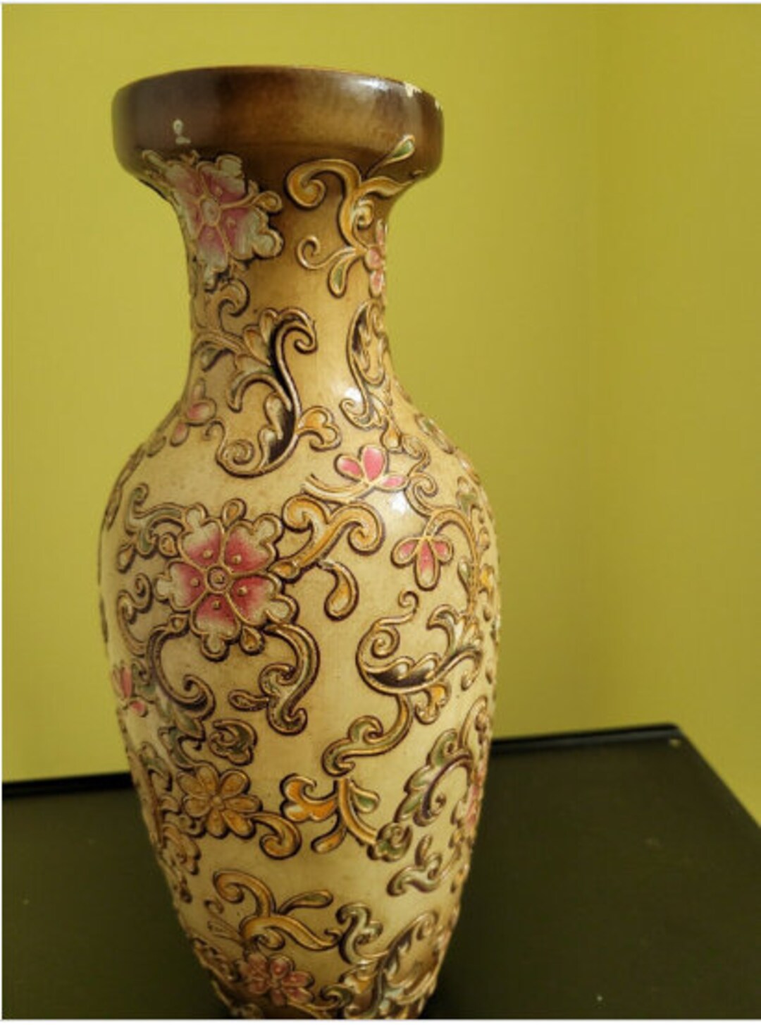 Chinese Hand Painted Porcelain Vase Etsy