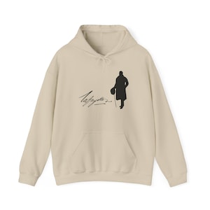 Two-Sided Lafayette Silhouette Signature Unisex Heavy Blend Hooded Sweatshirt - With Lafayette Quote