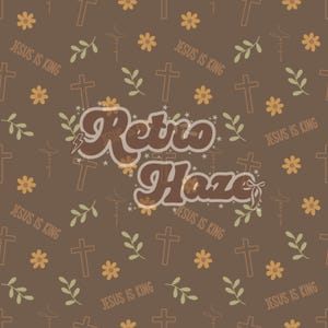 Faith Based Seamless Pattern | Christian Digital Print | For Fabric & Clothing