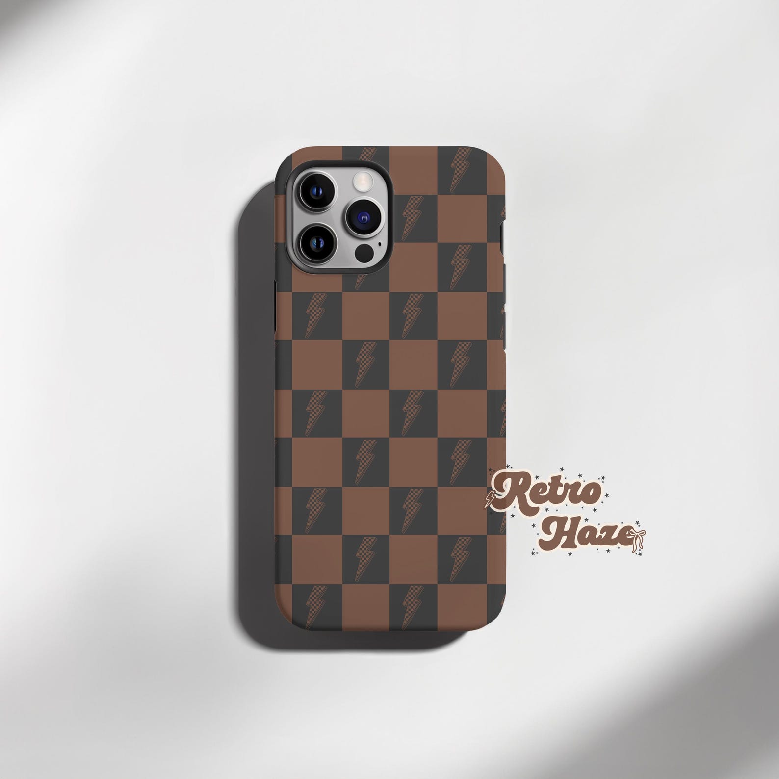 Boys Seamless Pattern | Checkered Lightning Bolts | Digital File for ...
