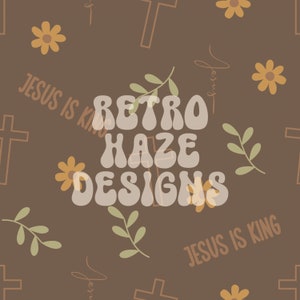 Seamless Pattern, Faith, Jesus Is King, Christian Pattern, Repeating Digital File for Fabric Sublimation and Stationary Use