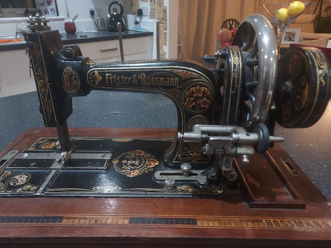 Antique Frister Rossman Sewing Machine Circa 1899 1914 Etsy