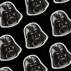 Darth Vader Sticker | Glossy Waterproof Laptop Die Cut Sticker