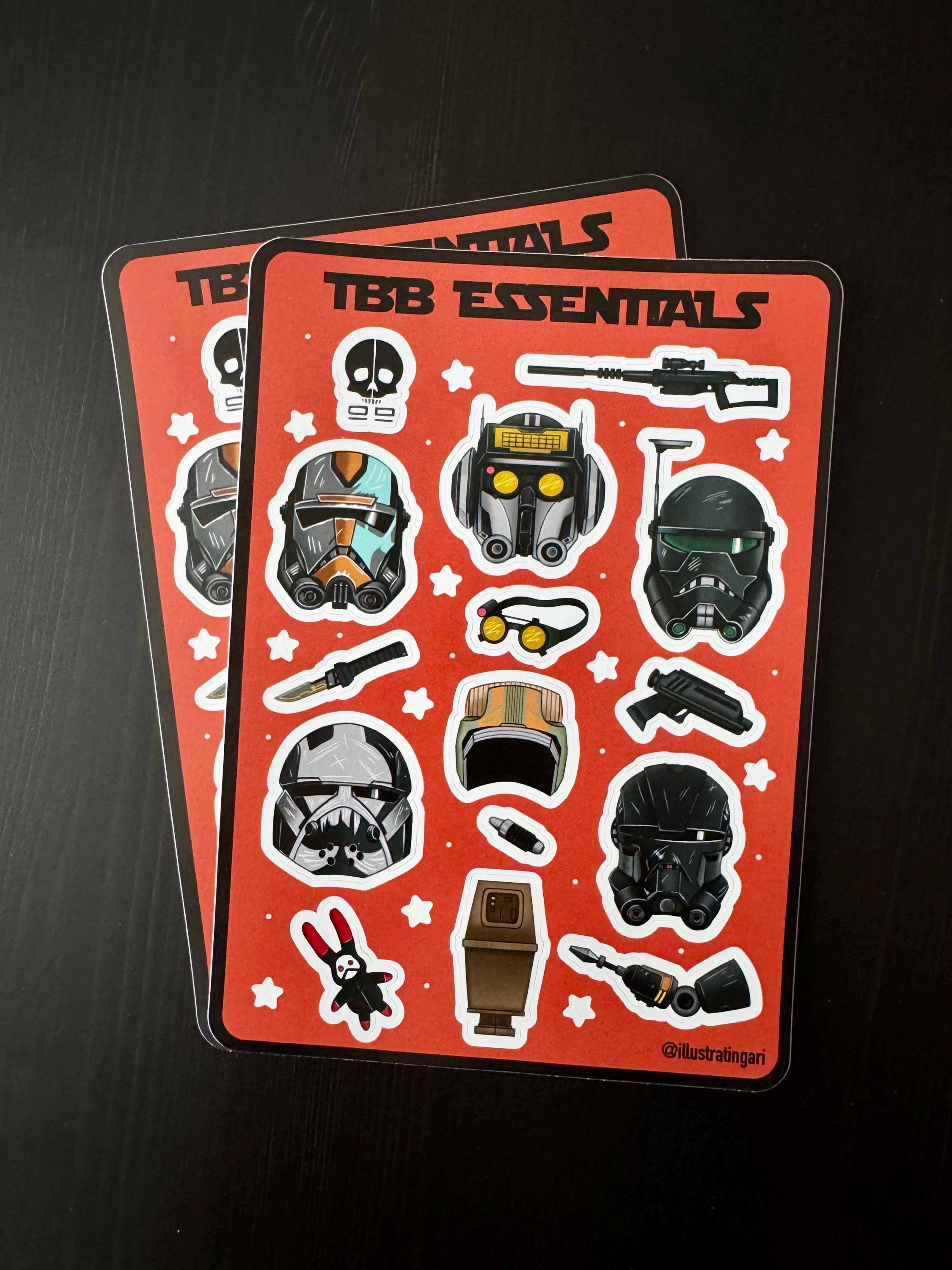 The Bad Batch S2 Sticker Sheet - Etsy