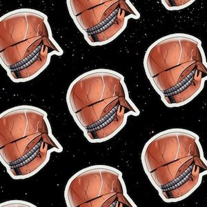 The Stranger Sticker | Glossy Waterproof Laptop Die Cut Sticker