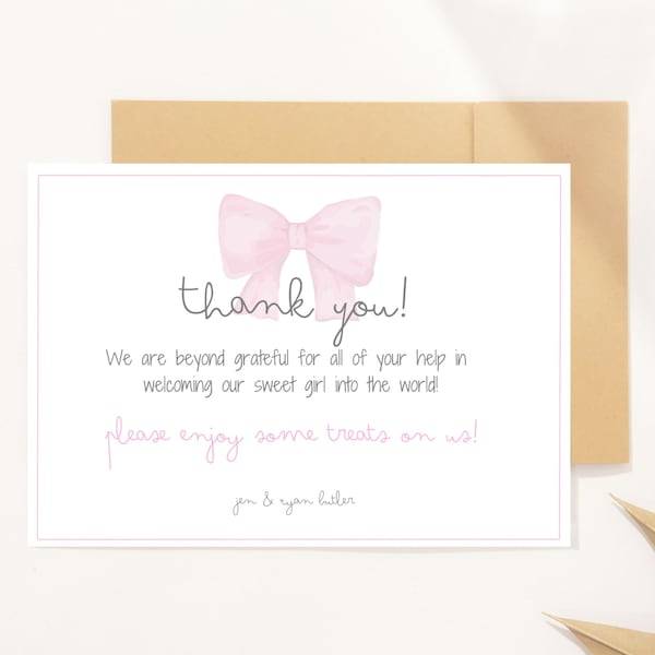 Obgyn Thank You Card Download - Etsy