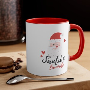 Santa Accent Coffee Mug, 11oz