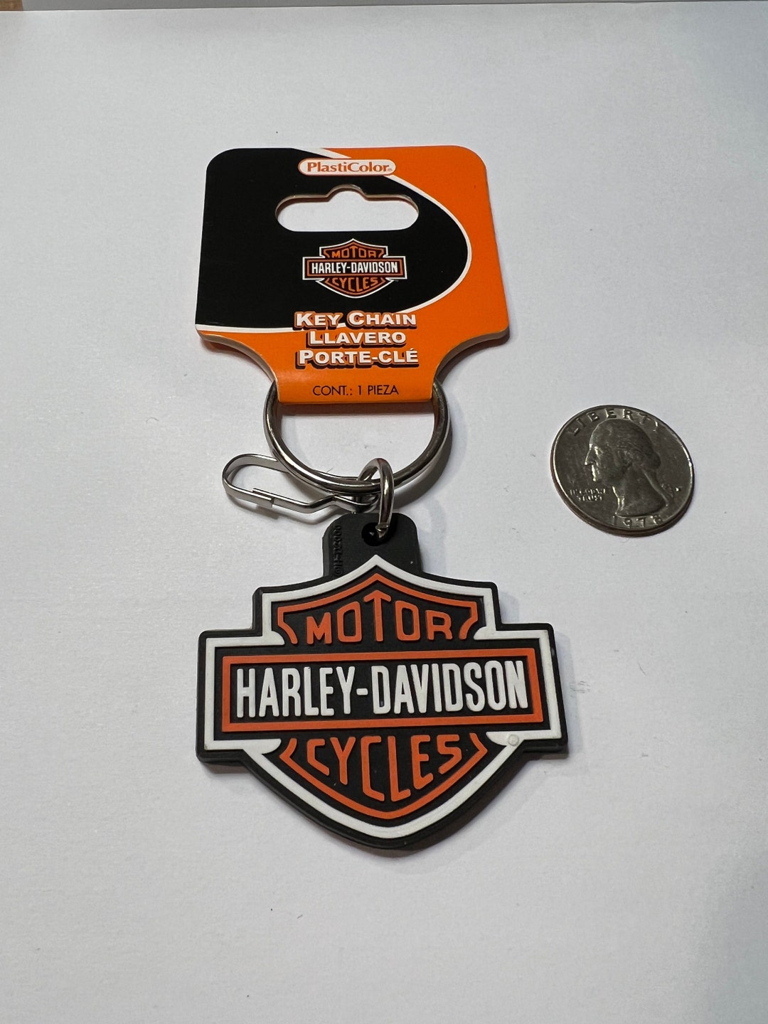 Harley Davidson Keychain Etsy