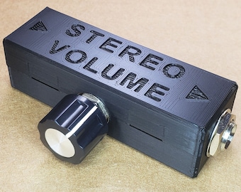 1/4" (6.35mm) Volume Control Limiter, Stereo Attenuator