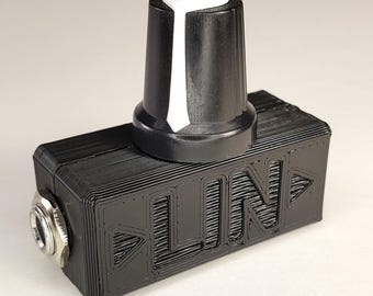 3.5mm (1/8") Mono Volume Limiter, Passive Attenuator, Linear Trim Potentiometer (Left channel only)