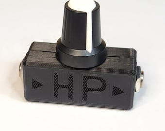 1/8" (3.5mm) Passive High-pass Filter 20Hz to 2kHz Adjustable Inline HPF