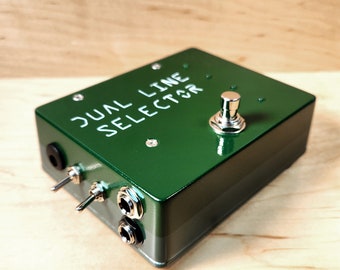 Dual Channel Line Selector 1/4" Mono DPDT, DP3T, DP4T