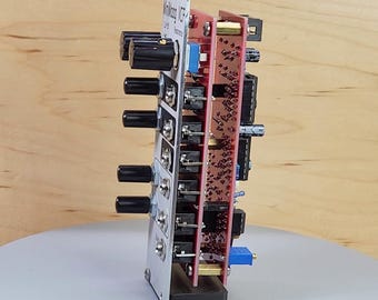 Transistor Ladder VCF Eurorack Module 7HP – 24dB Lowpass Filter, Self-Oscillation, 3 CV Inputs