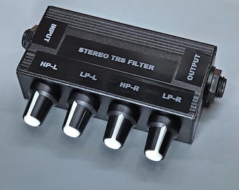 Stereo TRS High-Pass / Low-Pass Passive Filter