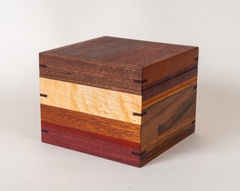 Cube Scrap Wood Box