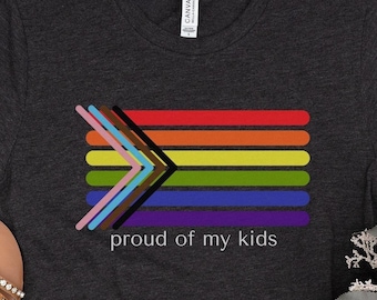 Camiseta de Padre Orgulloso, Camiseta del Orgullo, Camiseta de Mamá Orgullosa, Camiseta de Papá Orgulloso, Camiseta del Mes del Orgullo, Orgullo Todo el Año, Orgullo Todo el Año, Camisetas con la Bandera LGBTQ